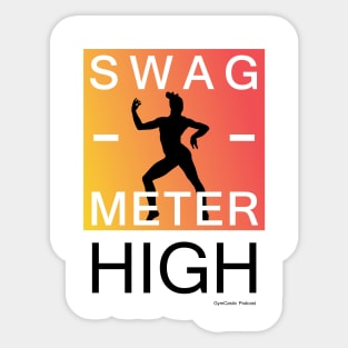 Gymcastic Swag Meter Sticker